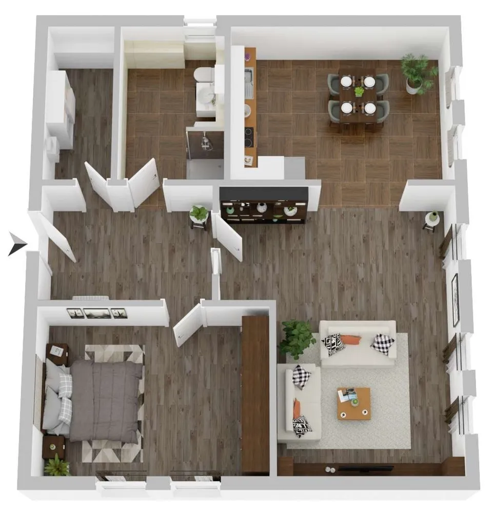 2 Zimmer Wohnung mit 96 m² in Achim – Bild 9