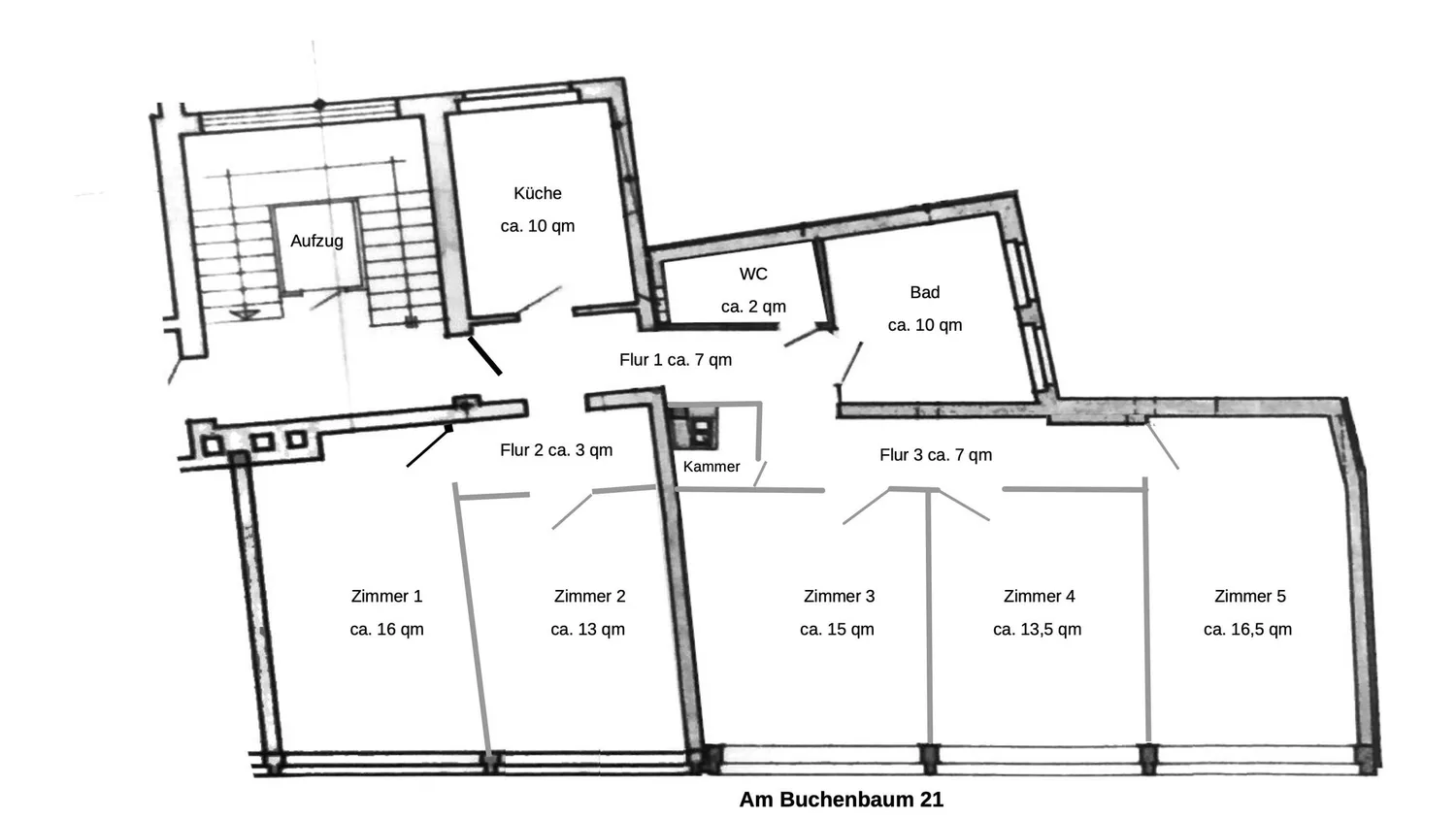 5 Zimmer Wohnung mit 114 m² in Duisburg – Bild 5