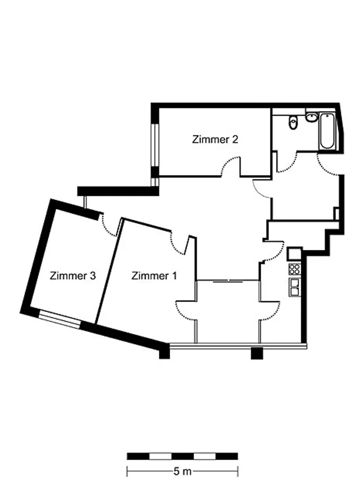 3 Zimmer Wohnung mit 97 m² in Berlin – Bild 6