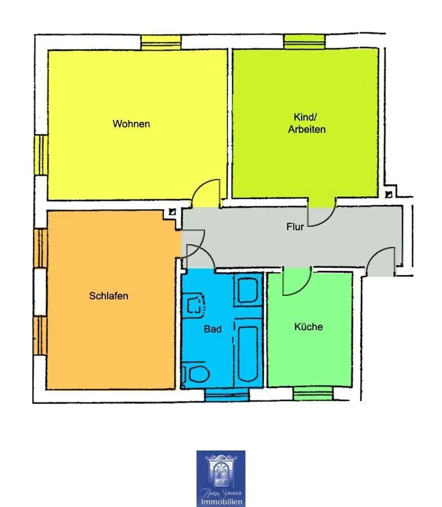 3 Zimmer Wohnung mit 79 m² in Riesa – Bild 9