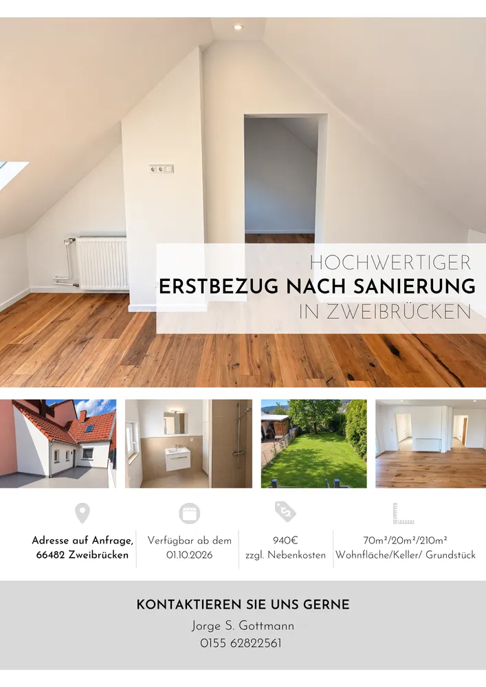 3 Zimmer Haus mit 70 m² in Zweibrücken – Bild 5