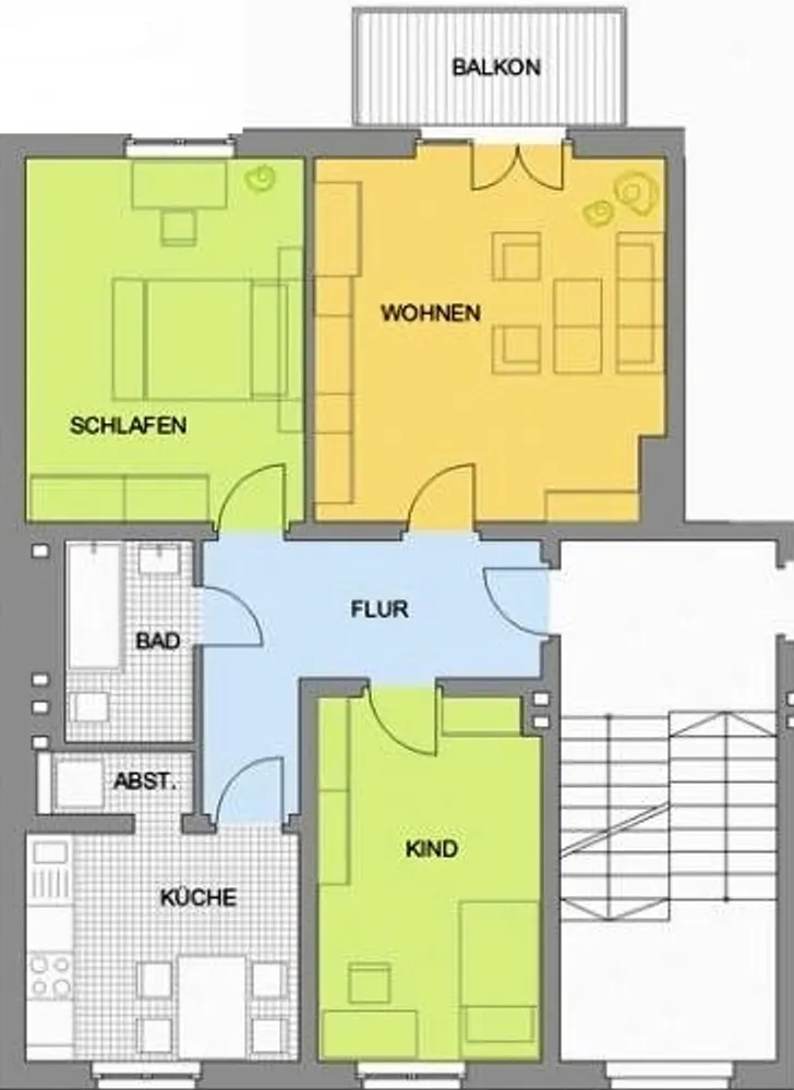 3 Zimmer Wohnung mit 79 m² in Dresden – Bild 10