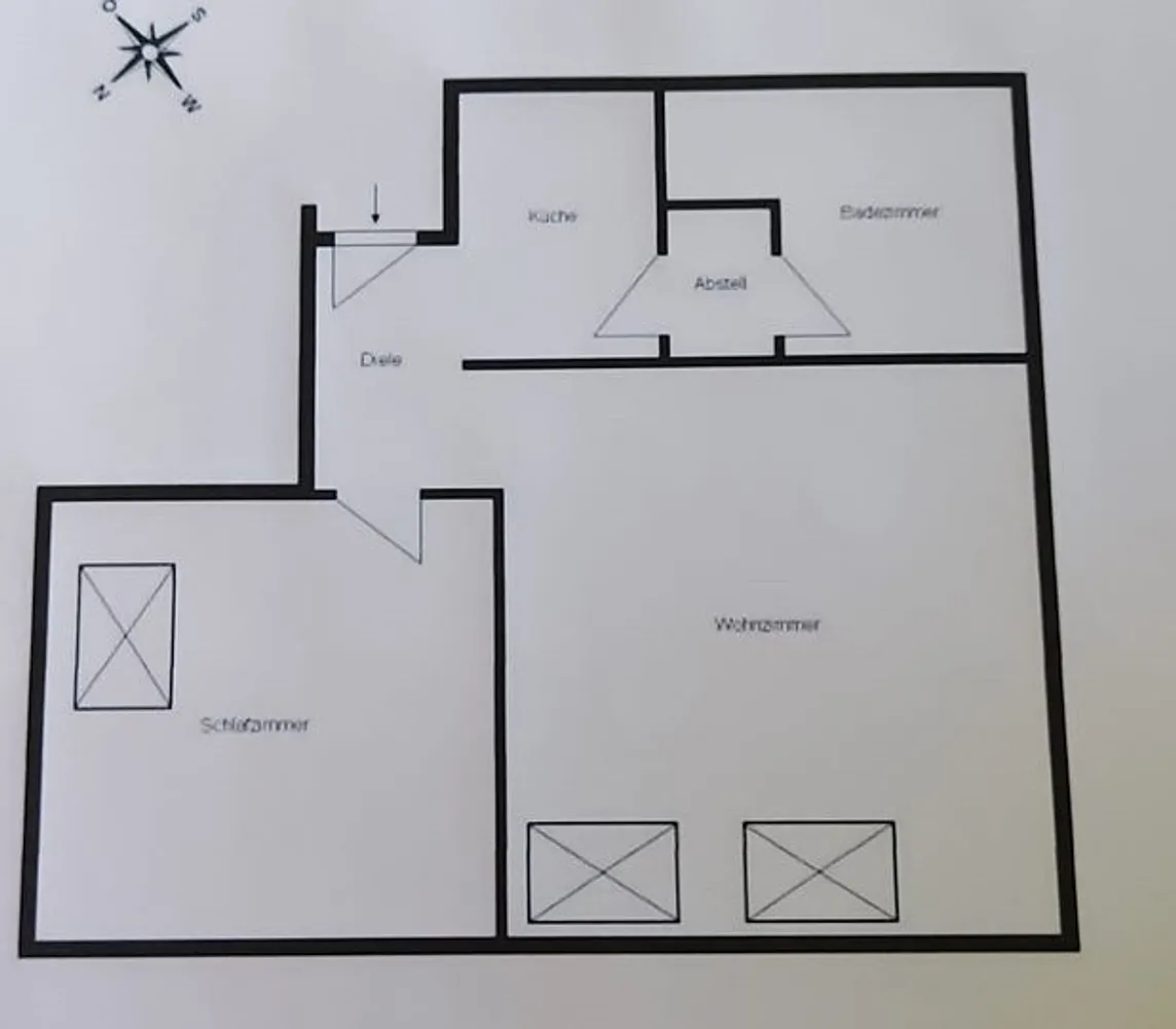 2 Zimmer Wohnung mit 41 m² in Hildesheim – Bild 3