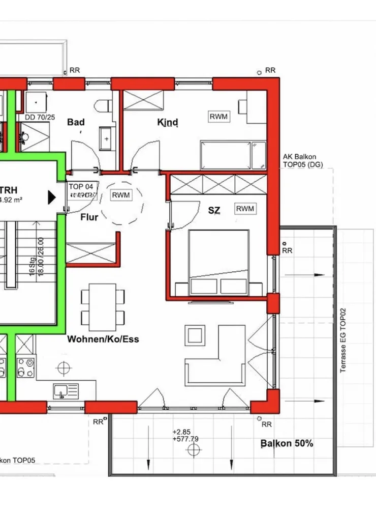 3 Zimmer Wohnung mit 70 m² in Traunstein – Bild 10