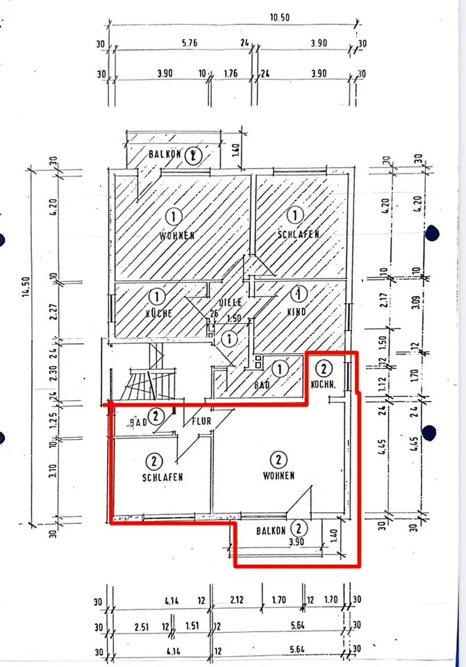 3 Zimmer Wohnung mit 48 m² in Dortmund – Bild 6