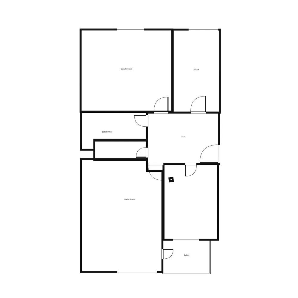 3 Zimmer Wohnung mit 70 m² in Frankfurt am Main – Bild 1