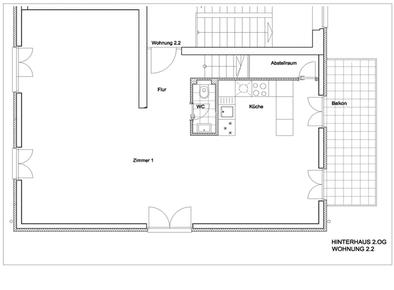 3 room apartment with 132 m² in Frankfurt am Main – Photo 3