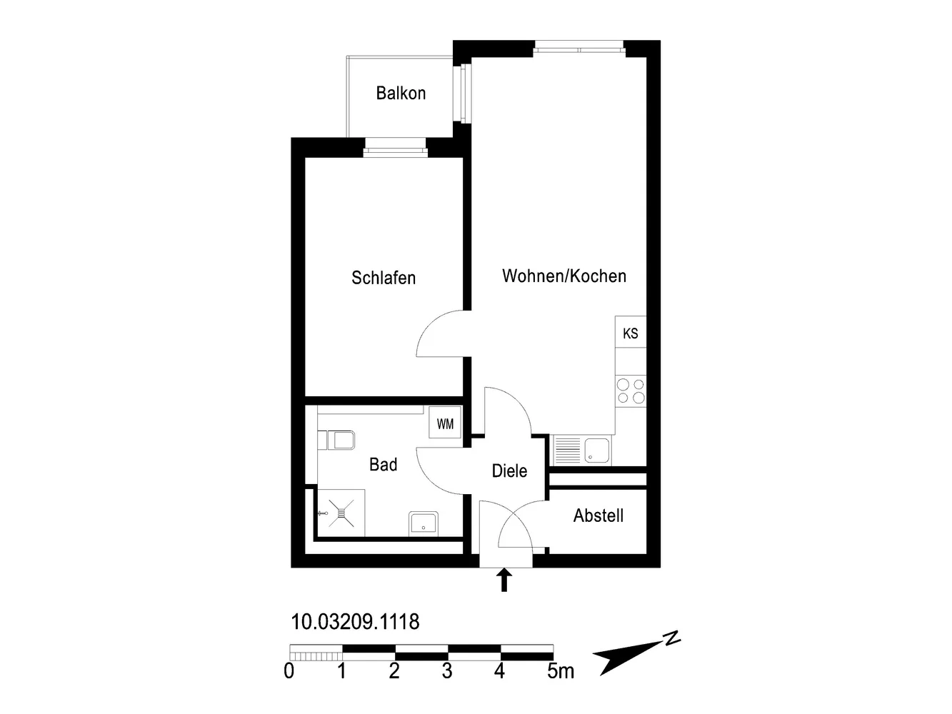 2 room apartment with 52 m² in Berlin – Photo 4