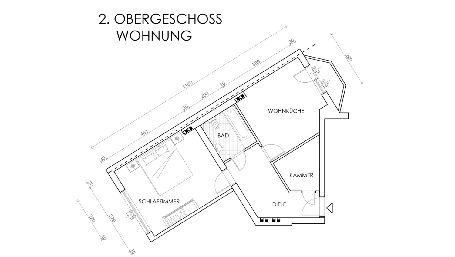 1 Zimmer Wohnung mit 50 m² in Düsseldorf – Bild 11