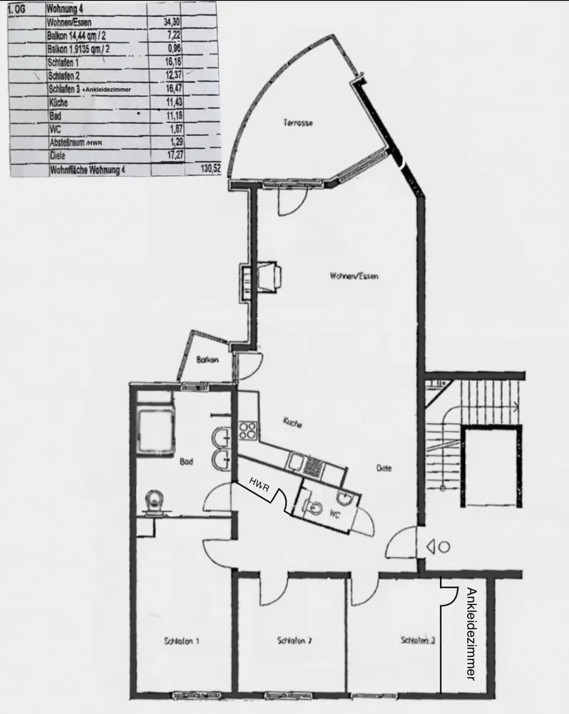 5 Zimmer Wohnung mit 131 m² in Frankfurt am Main – Bild 8