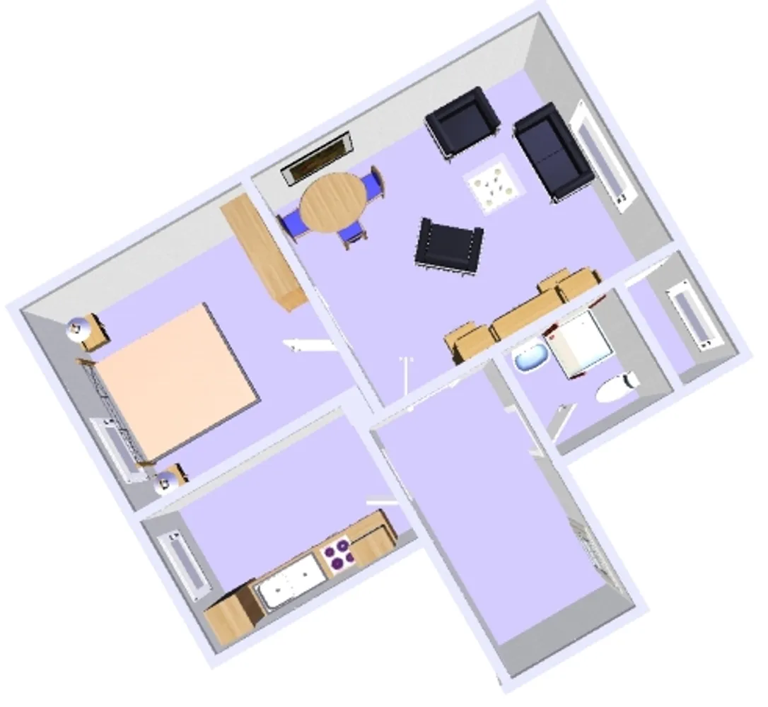 2 Zimmer Wohnung mit 43 m² in Kiel – Bild 2