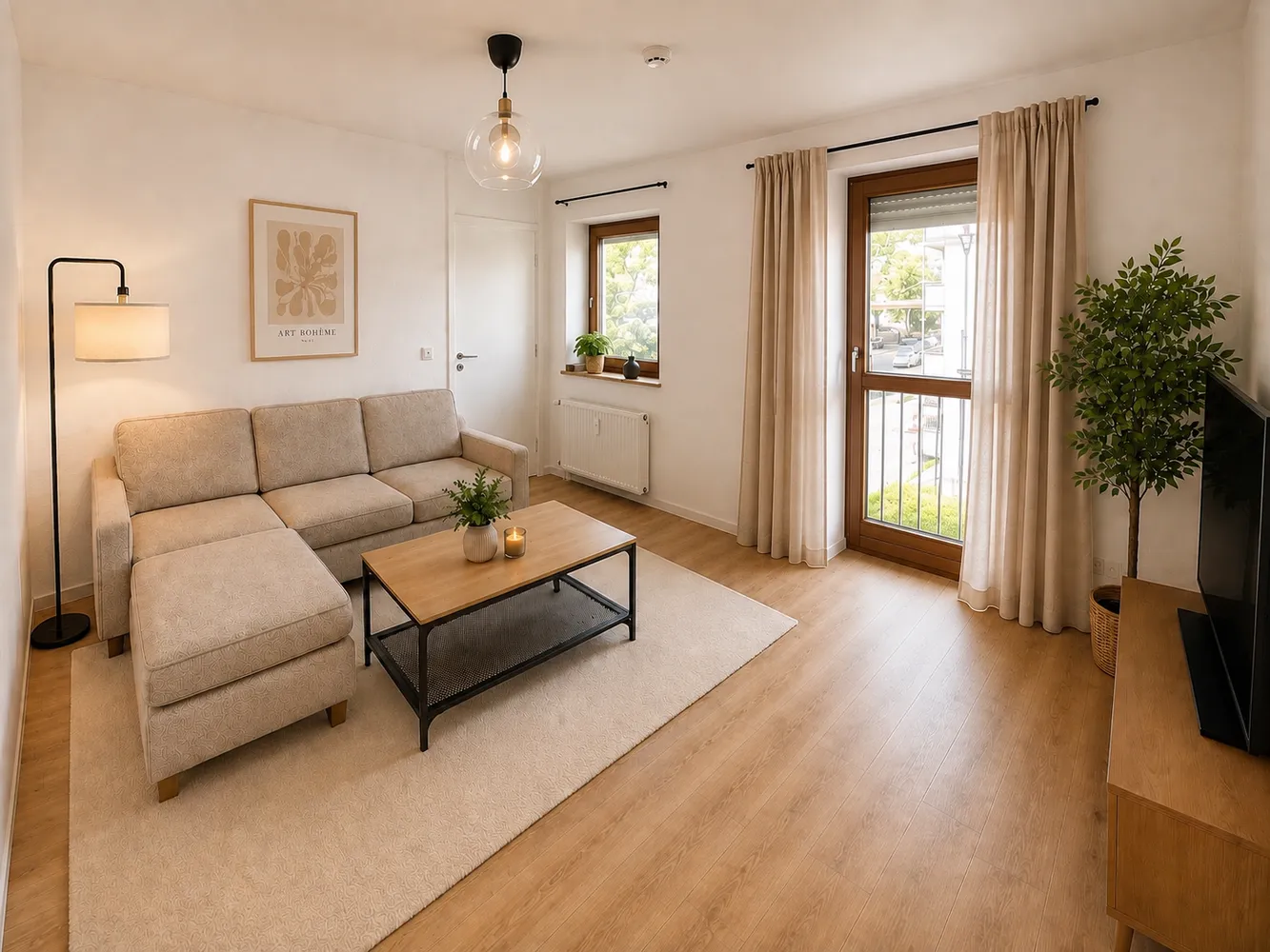 3 Zimmer Wohnung mit 42 m² in Karlsruhe – Bild 1