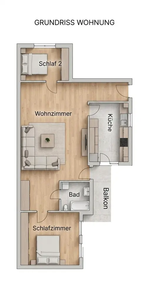 3 Zimmer Wohnung mit 80 m² in Halle (Saale) – Bild 5