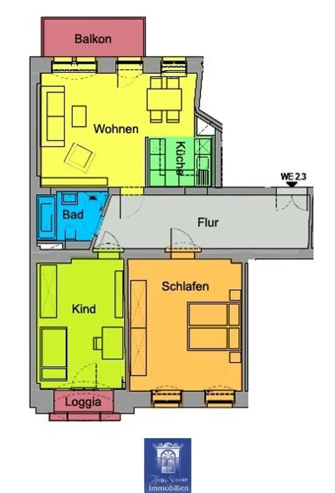 3 Zimmer Wohnung mit 89 m² in Dresden – Bild 5
