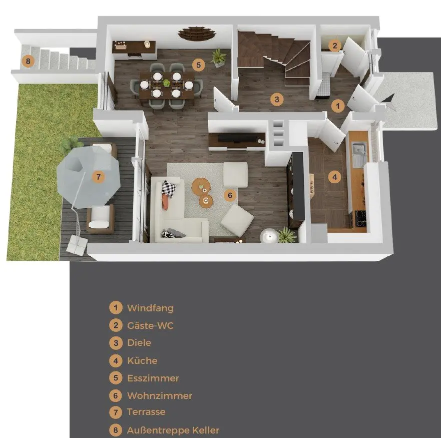 4 Zimmer Haus mit 94 m² in Minden – Bild 3