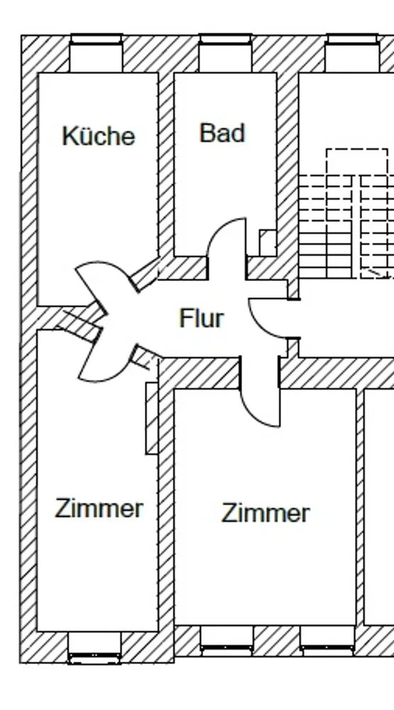 2 Zimmer Wohnung mit 54 m² in Halle (Saale) – Bild 6