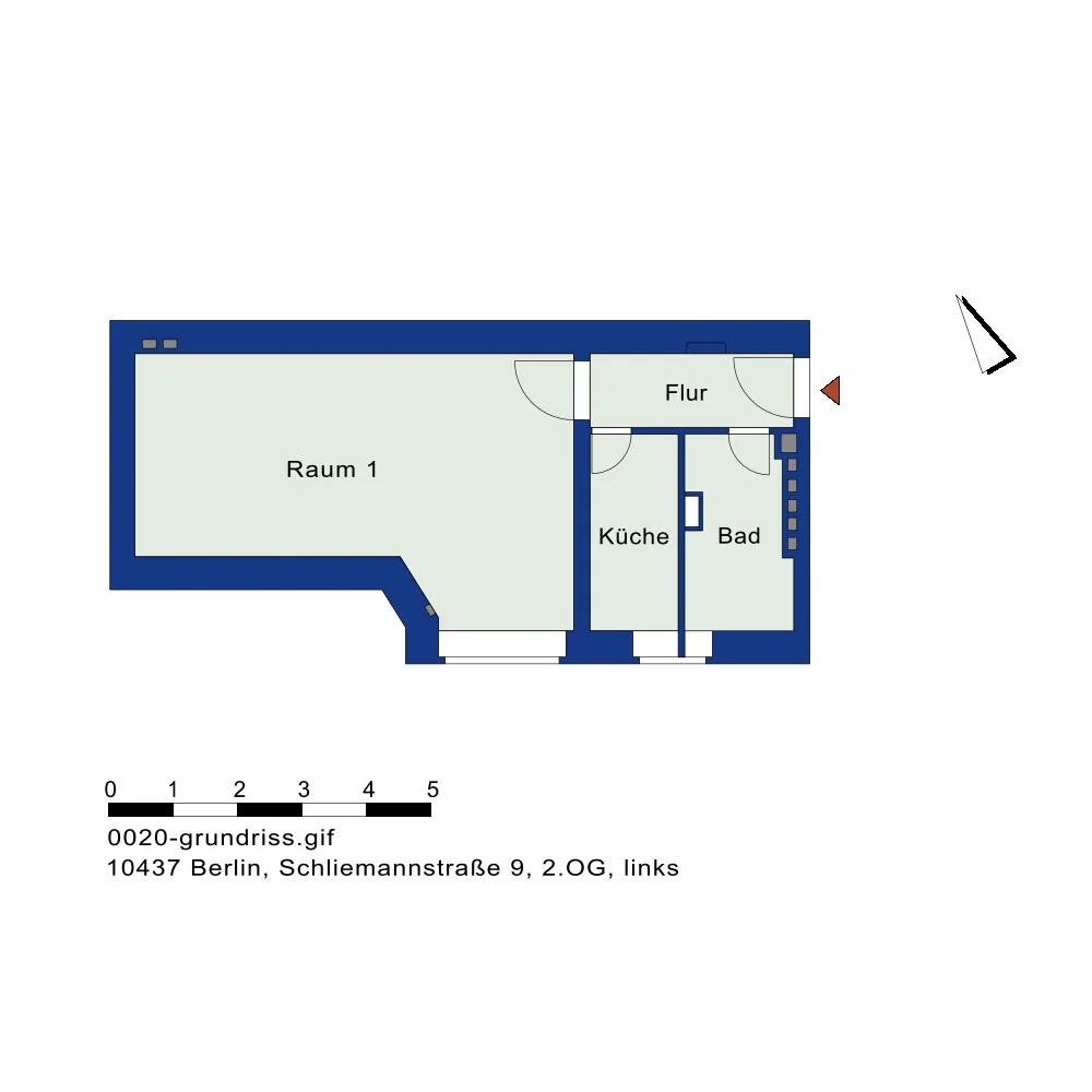 1 Zimmer Wohnung mit 37 m² in Berlin – Bild 7