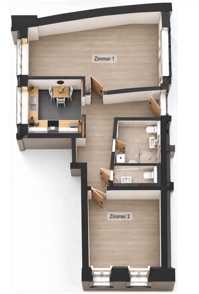 2 Zimmer Wohnung mit 67 m² in Landau in der Pfalz – Bild 4