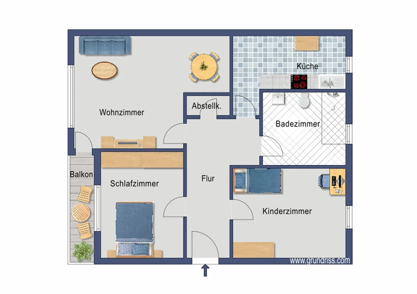 3 Zimmer Wohnung mit 72 m² in Osnabrück – Bild 2