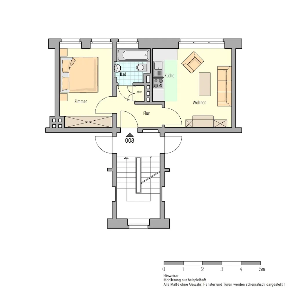 1 Zimmer Wohnung mit 34 m² in Herford – Bild 3