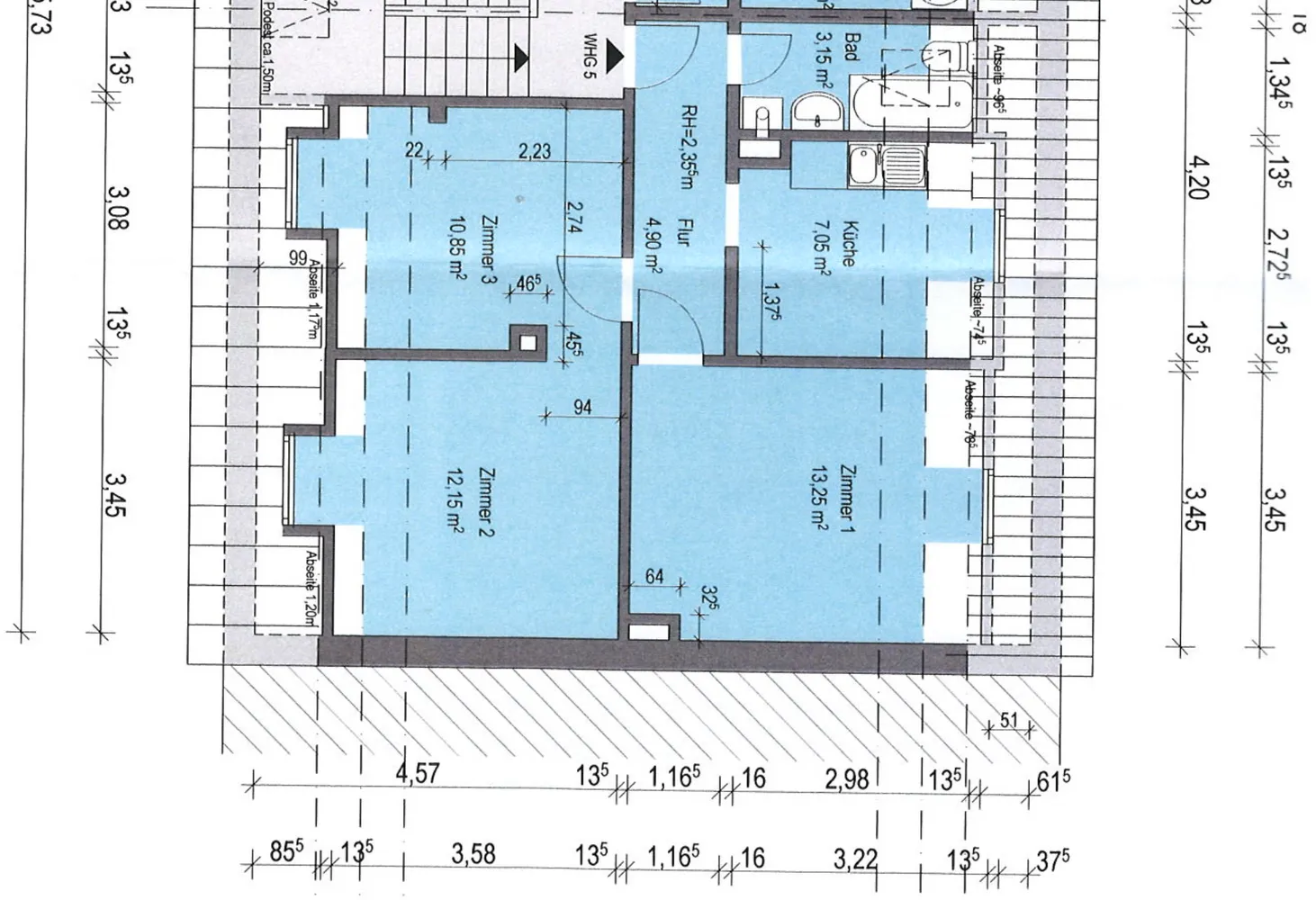 3 Zimmer Wohnung mit 52 m² in Hannover – Bild 8