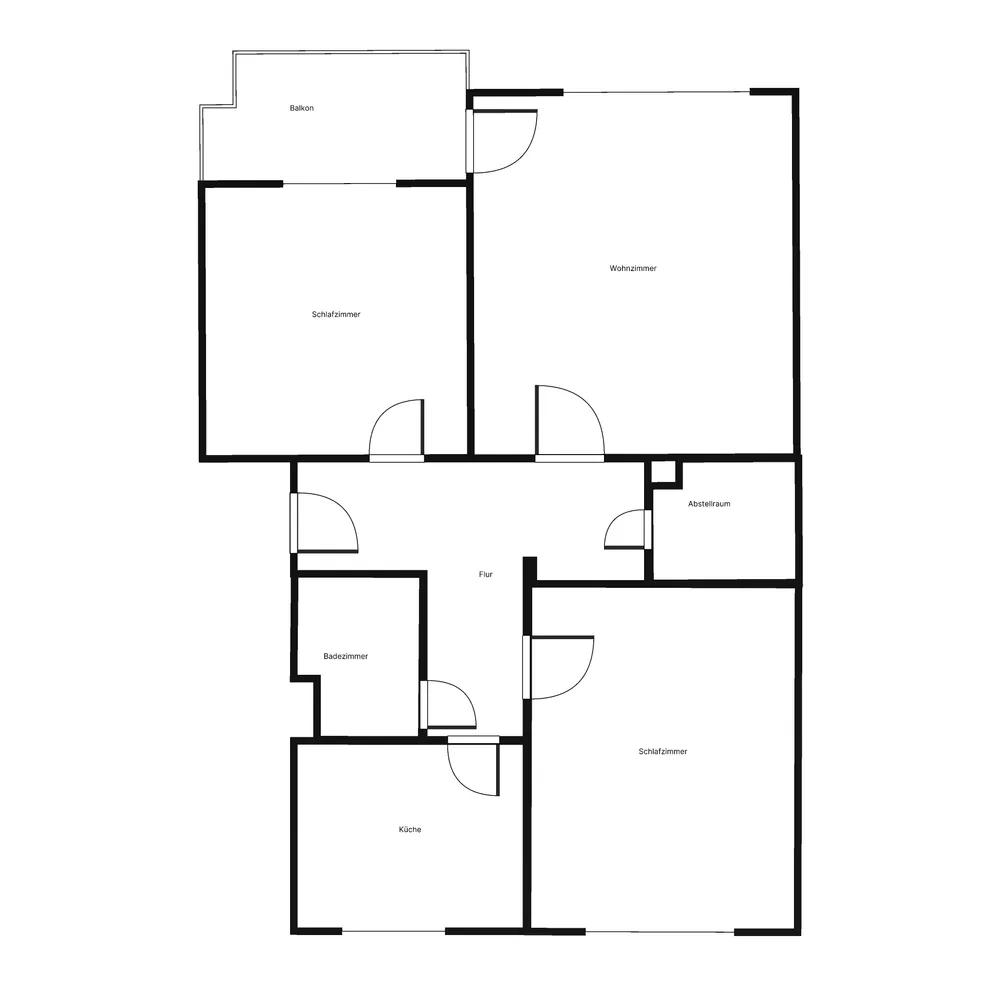 3 Zimmer Wohnung mit 72 m² in Bremen – Bild 4
