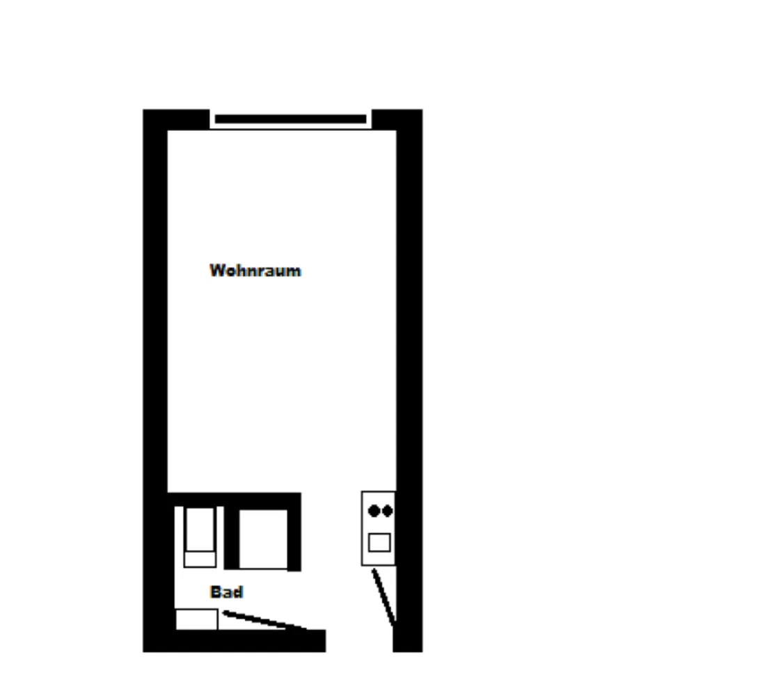 1 Zimmer Wohnung mit 19 m² in Regensburg – Bild 6