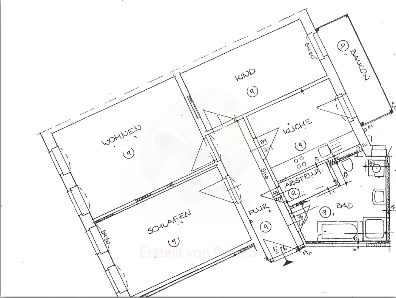 3 Zimmer Wohnung mit 74 m² in Chemnitz – Bild 3