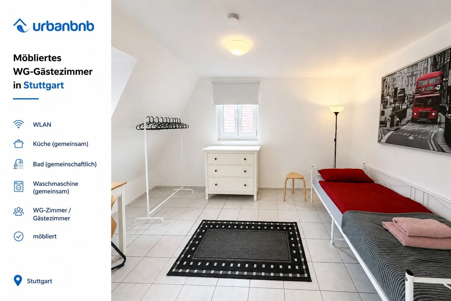 WG-Zimmer mit 14 m² in Stuttgart – Bild 8