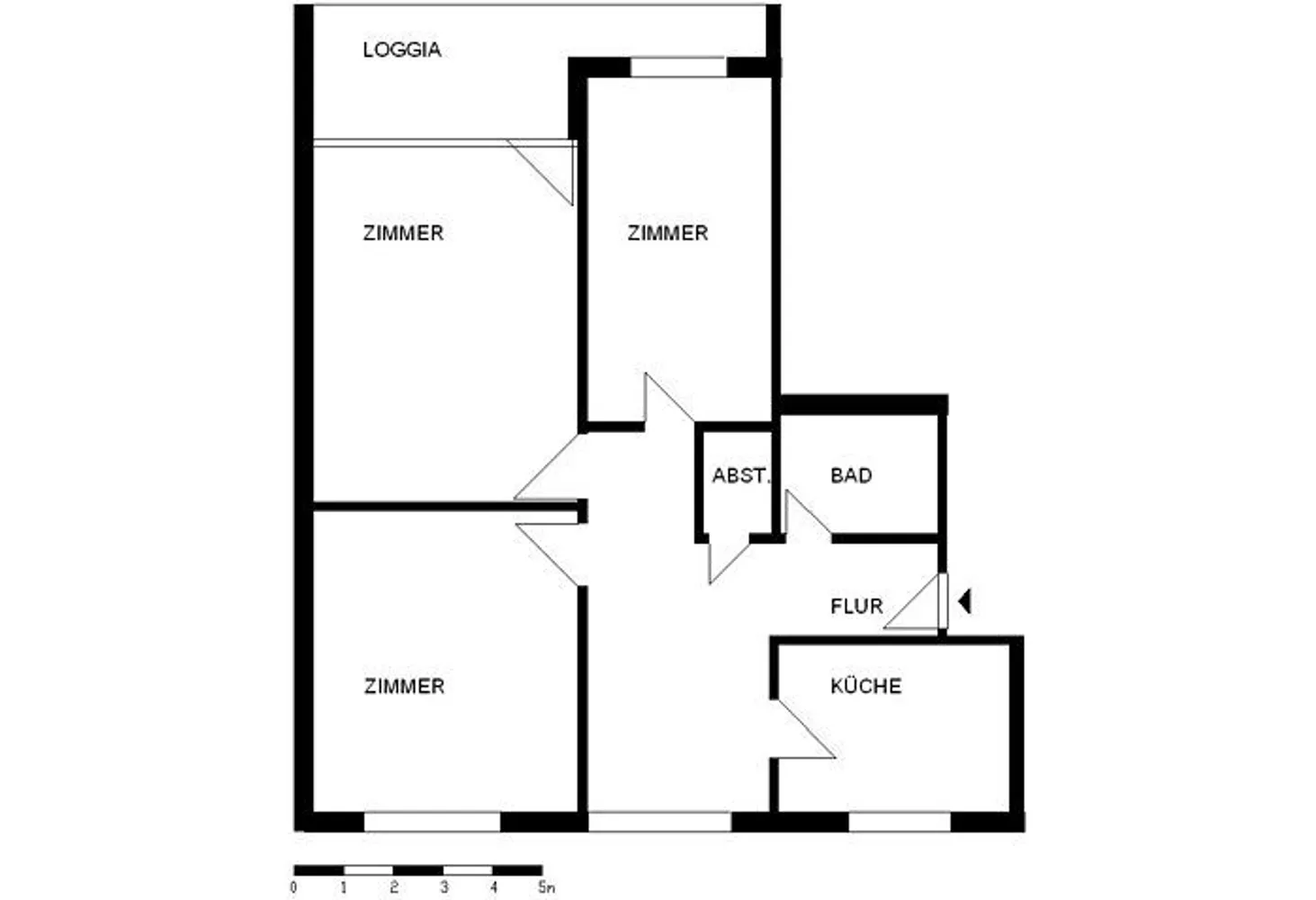 3 Zimmer Wohnung mit 76 m² in Mönchengladbach – Bild 3