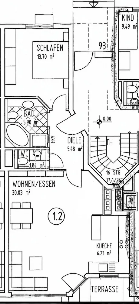 2 Zimmer Wohnung mit 68 m² in Frankfurt am Main – Bild 3