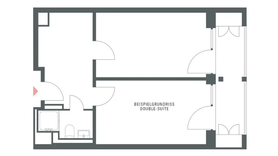 WG-Zimmer mit 42 m² in Mainz – Bild 5