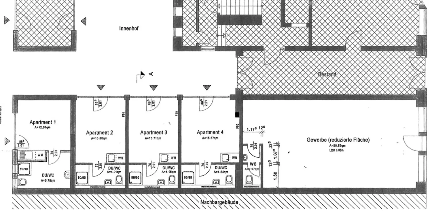 1 Zimmer Wohnung mit 18 m² in Freiberg – Bild 4