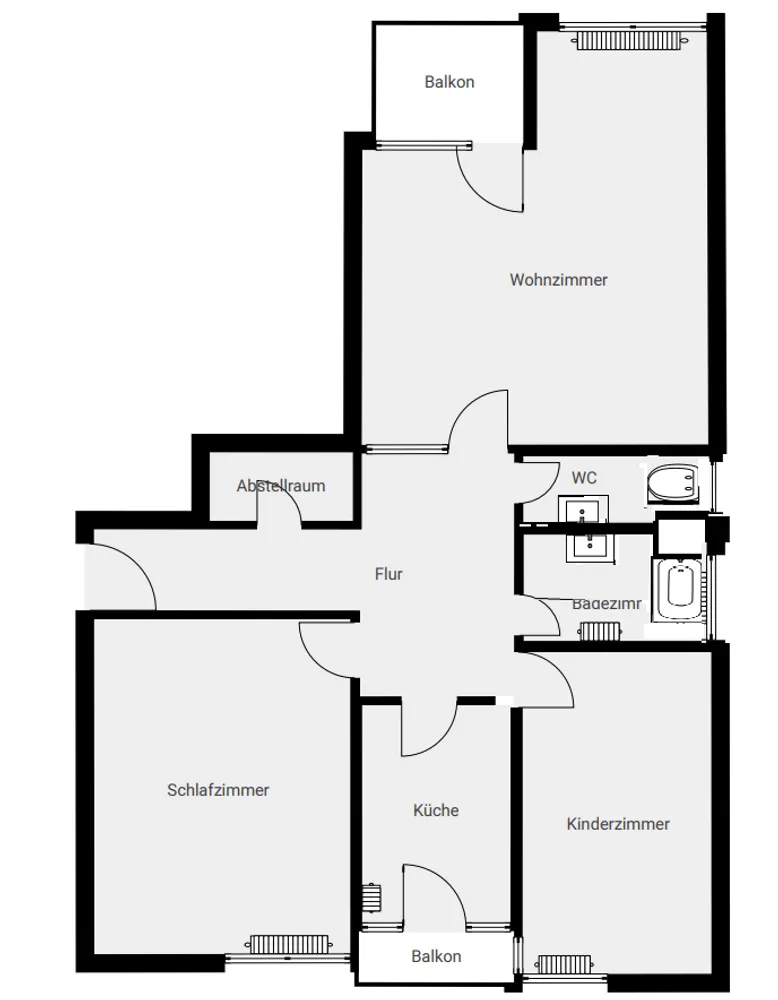 3 Zimmer Wohnung mit 78 m² in Nürnberg – Bild 8