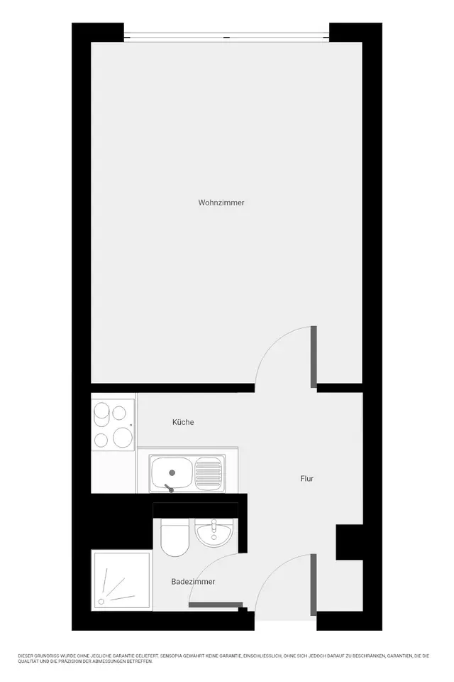 2 Zimmer Wohnung mit 24 m² in Rathenow – Bild 9