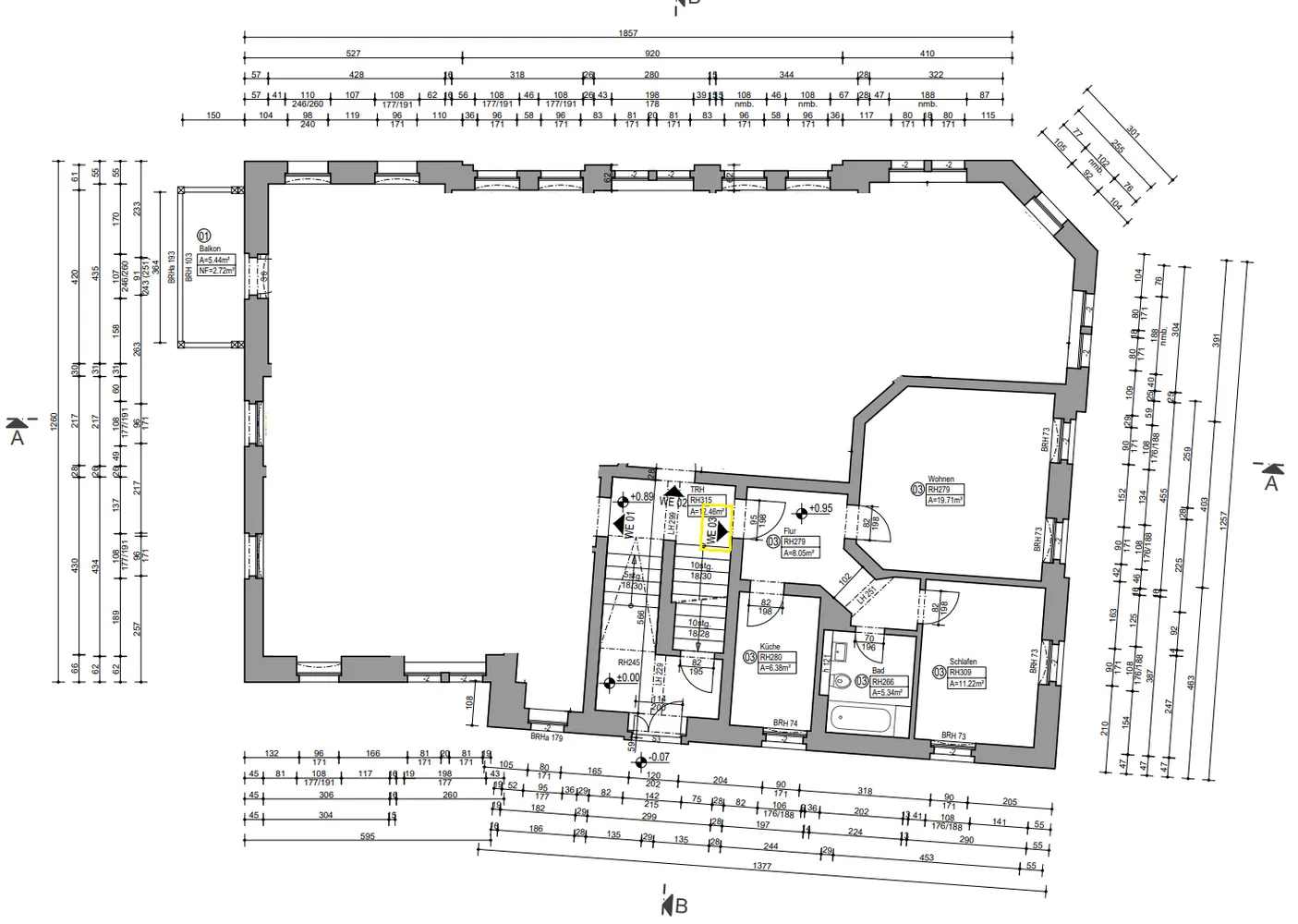 2 Zimmer Wohnung mit 51 m² in Dresden – Bild 5