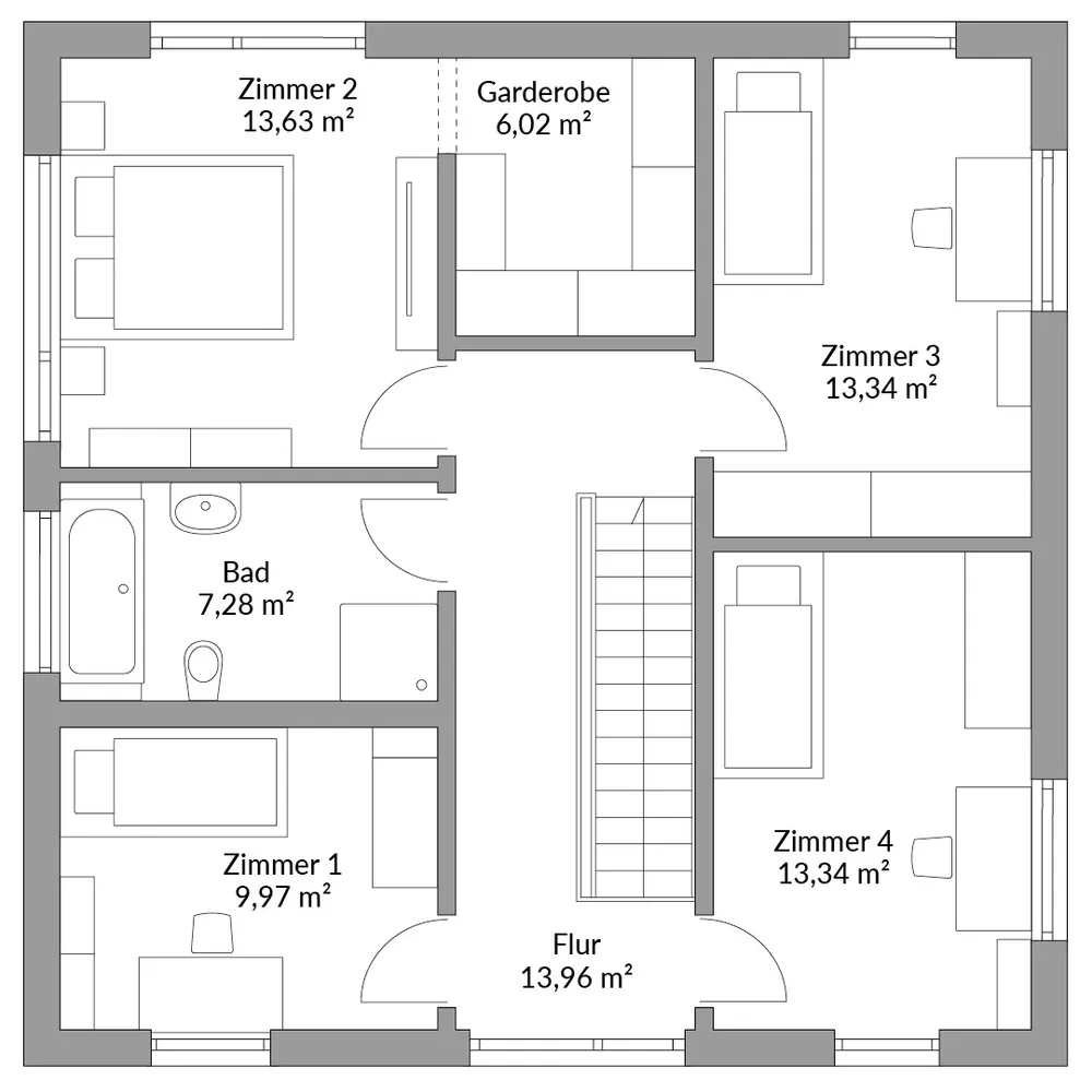 5 Zimmer Haus mit 157 m² in Dortmund – Bild 3