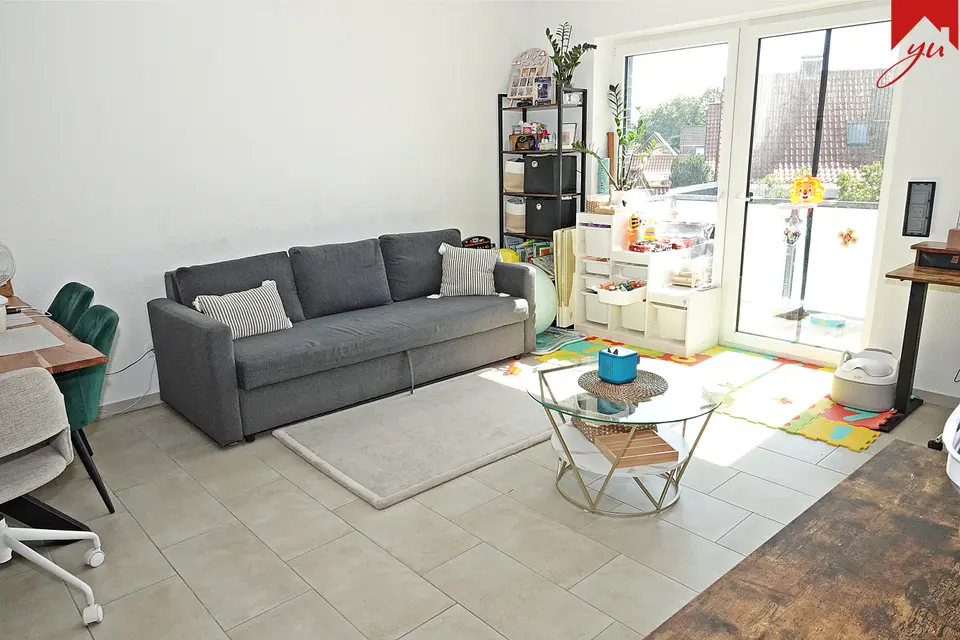 2 Zimmer Wohnung mit 55 m² in Aurich – Bild 1