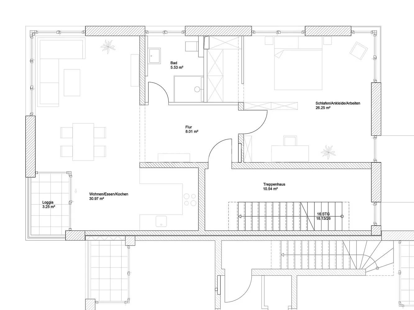 2 Zimmer Wohnung mit 72 m² in Darmstadt – Bild 10