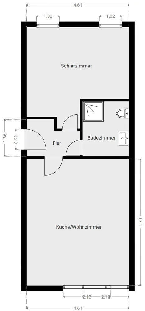 2 Zimmer Wohnung mit 52 m² in Potsdam – Bild 9