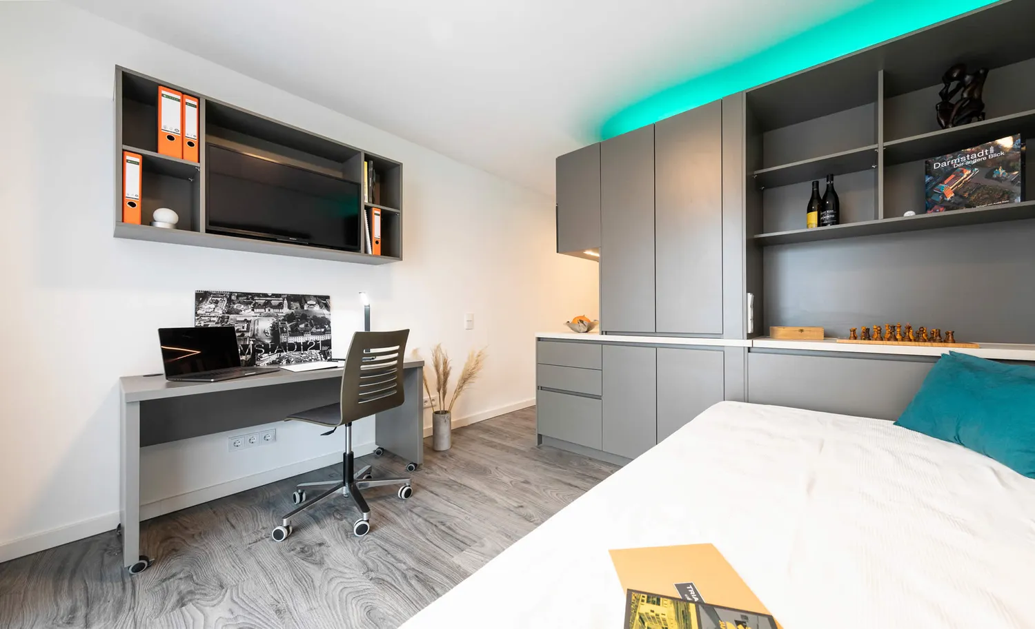 1 Zimmer Wohnung mit 19 m² in Darmstadt – Bild 2