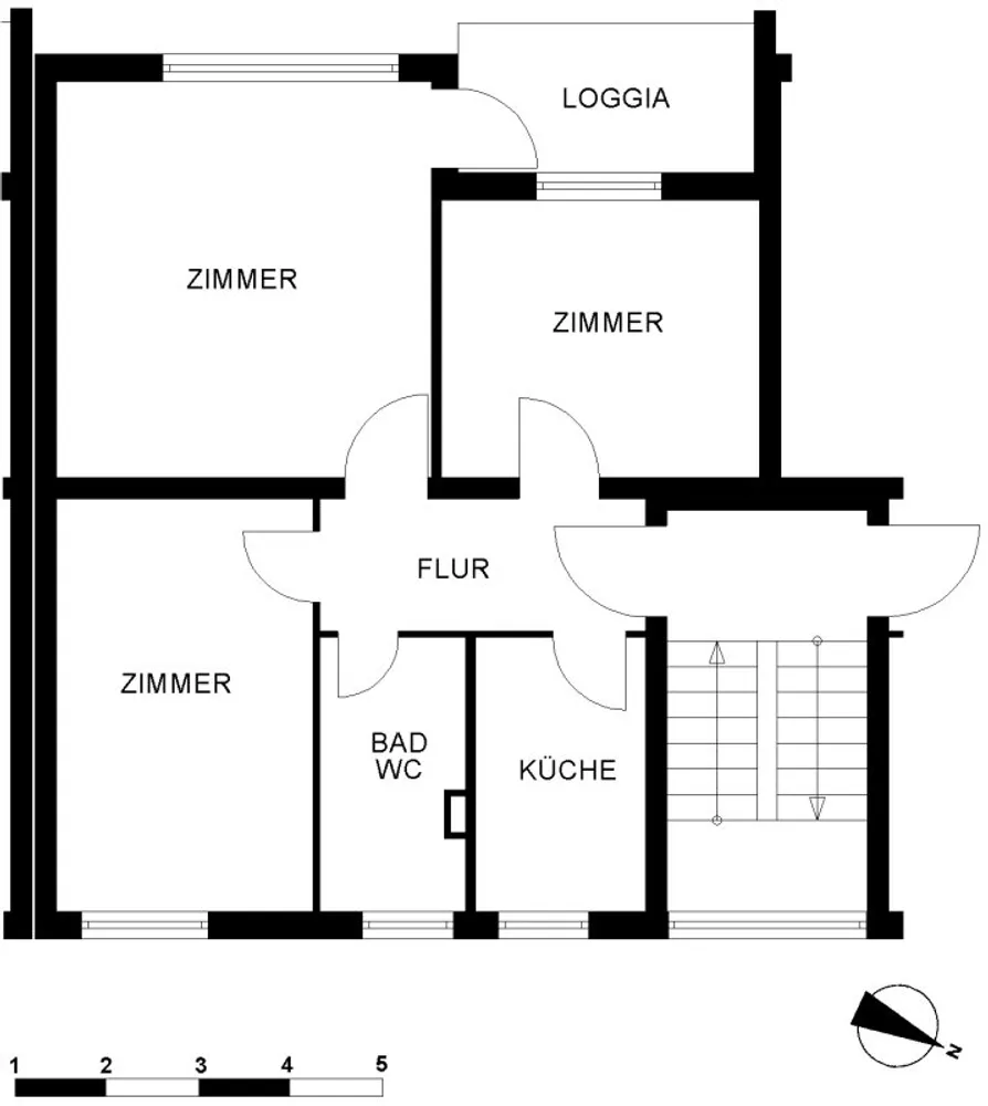 3 Zimmer Wohnung mit 60 m² in Bremerhaven – Bild 5