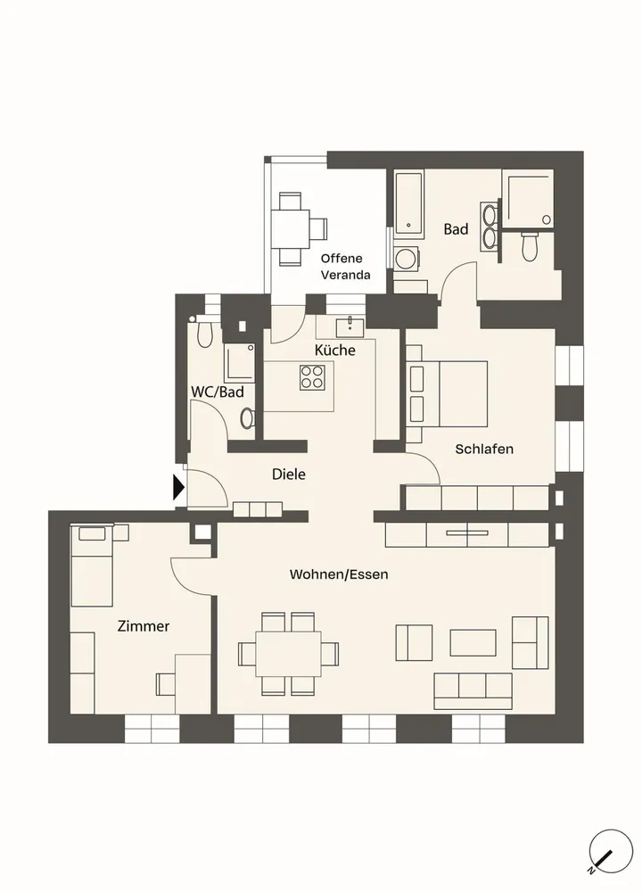 3 Zimmer Wohnung mit 97 m² in Stuttgart – Bild 9