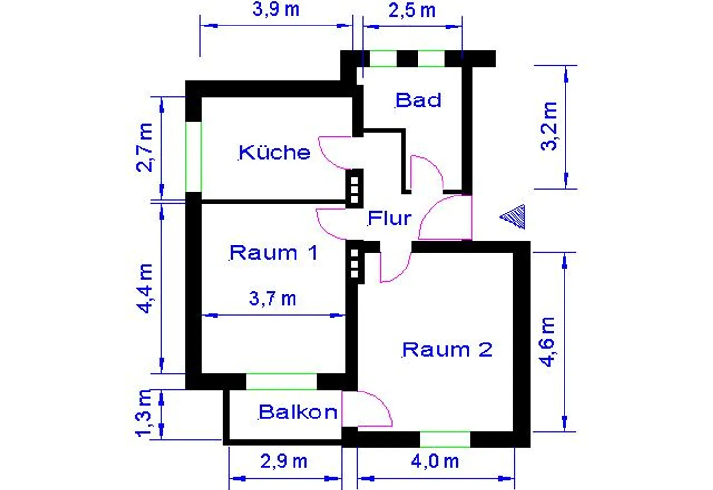 2 Zimmer Wohnung mit 56 m² in Magdeburg – Bild 10