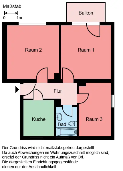 3 Zimmer Wohnung mit 60 m² in Castrop-Rauxel – Bild 5