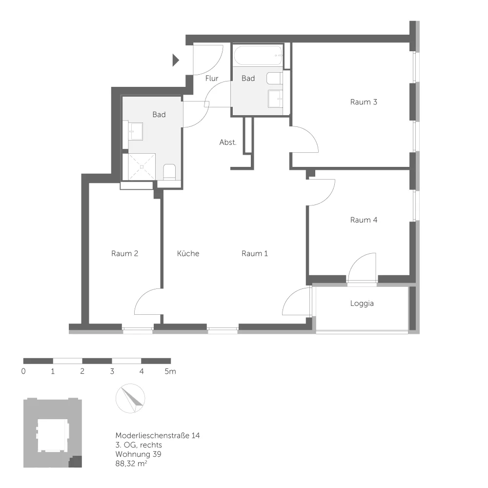 4 Zimmer Wohnung mit 88 m² in Berlin – Bild 11