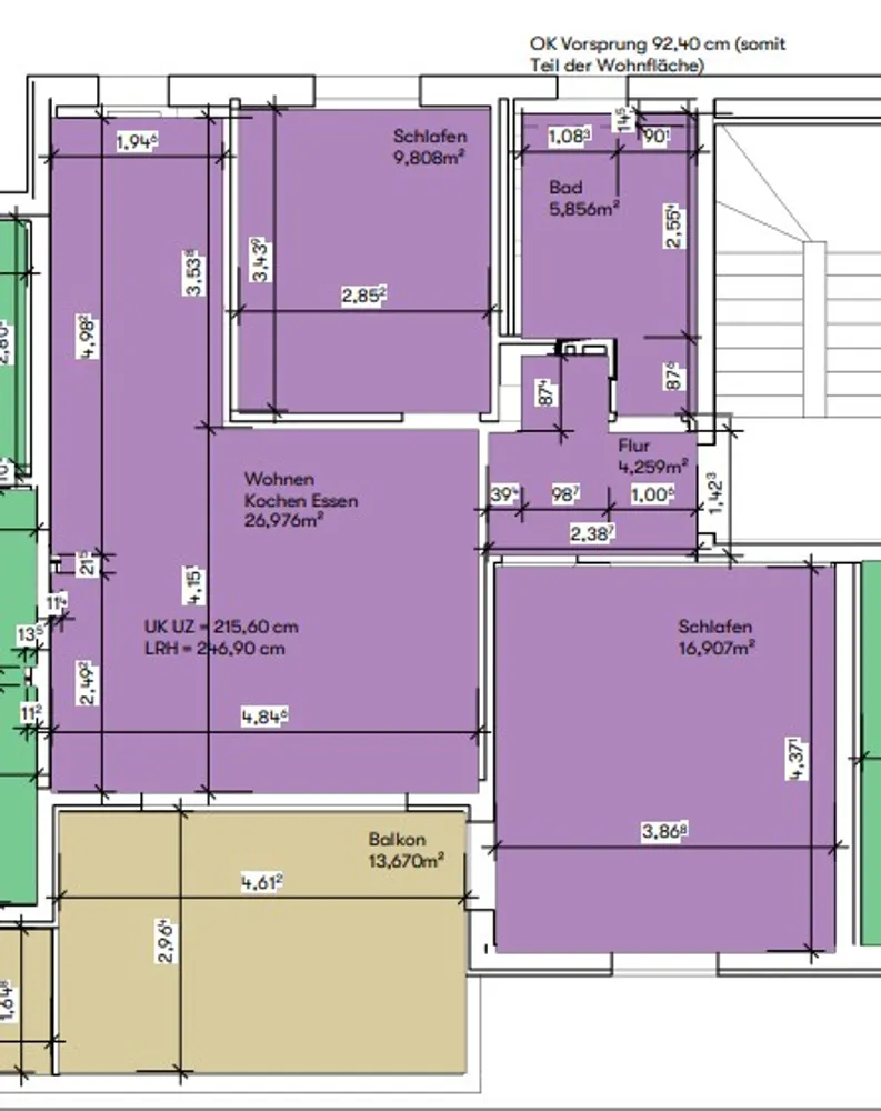 3 Zimmer Wohnung mit 71 m² in Kornwestheim – Bild 7