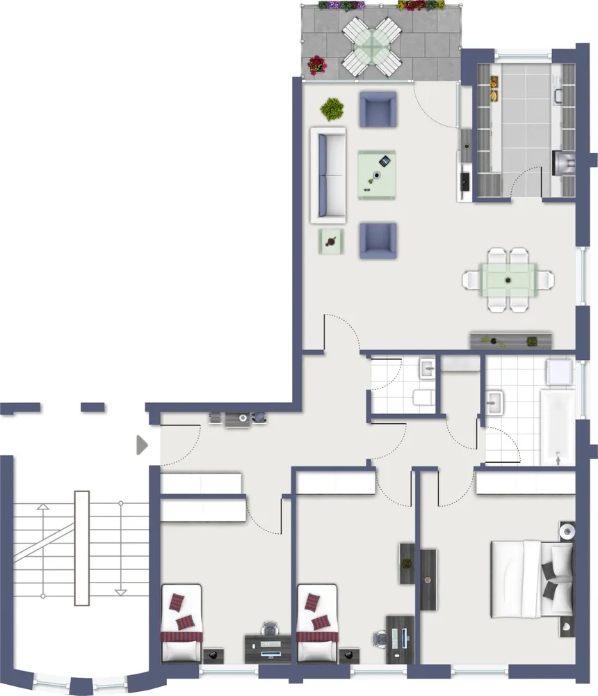 4 Zimmer Wohnung mit 95 m² in Köln – Bild 12