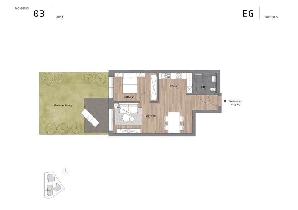 2 Zimmer Wohnung mit 58 m² in Paderborn – Bild 8