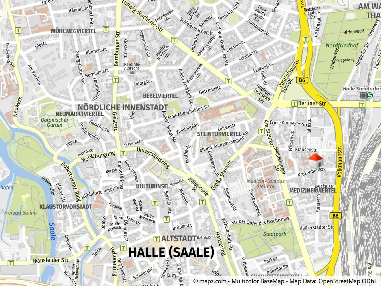 1 Zimmer Wohnung mit 37 m² in Halle (Saale) – Bild 6
